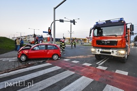 Zderzenie seata z ambulansem