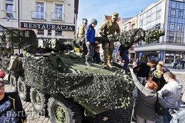 Amerykanie i Brytyjczycy w Elblągu