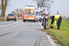 Zderzenie ciężarówki z motorowerem