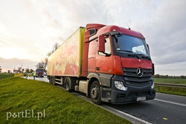 Zderzenie ciężarówki z motorowerem