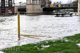 Rzeka Elbląg już nie straszy, trudna sytuacja na jeziorze Druzno  (aktualizacja) 