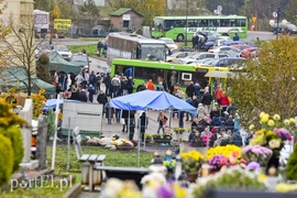 Elblążanie odwiedzają groby bliskich