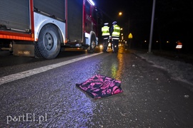 Śmiertelne potrącenie kobiety na trasie S7