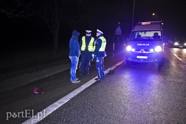 Śmiertelne potrącenie kobiety na trasie S7