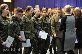 Ślubowanie na wojskową nutę