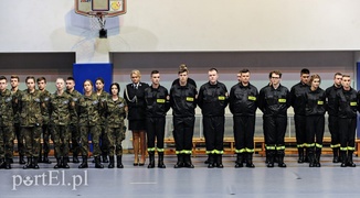 Ślubowanie na wojskową nutę