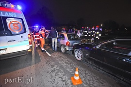 Zderzenie trzech aut na ul. Żeromskiego, trzy osoby w szpitalu