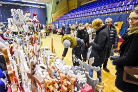 Jarmark podszyty świętami