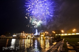 Tak Elbląg przywitał nowy rok!