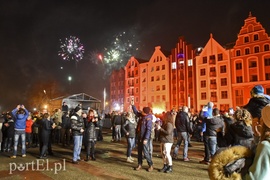 Tak Elbląg przywitał nowy rok!