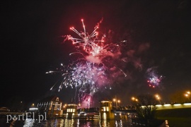 Tak Elbląg przywitał nowy rok!