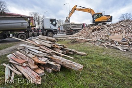 Wyburzanie na Grunwaldzkiej