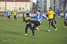 Osiem bramek w pierwszym sparingu Olimpii