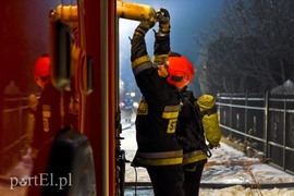 Pożar domku jednorodzinnego przy ul. Niborskiej