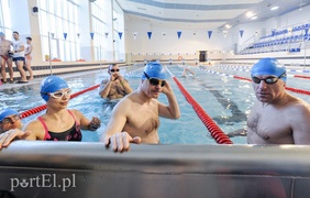 Nasi triathloniści budują formę na basenie