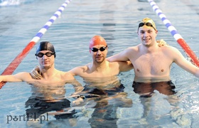 Nasi triathloniści budują formę na basenie