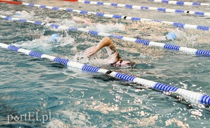 Nasi triathloniści budują formę na basenie