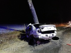 Tragedia pod Wilczętami. W aucie zginęło pięć młodych osób