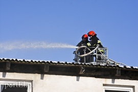 Pożar w Gronowie Górnym