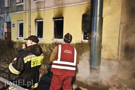Pożar na Browarnej. Spłonęło mieszkanie