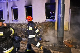 Pożar na Browarnej. Spłonęło mieszkanie