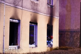 Pożar na Browarnej. Spłonęło mieszkanie