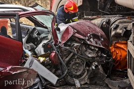 Wypadek na starej \"siódemce\". Pięć osób rannych