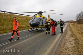 Wypadek na starej \"siódemce\". Pięć osób rannych