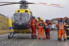 Wypadek na starej \"siódemce\". Pięć osób rannych
