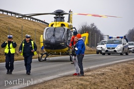 Wypadek na starej \"siódemce\". Pięć osób rannych