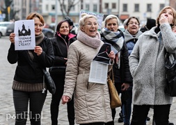 Czarny protest ponownie w Elblągu