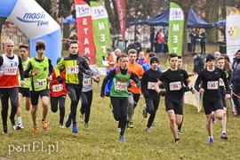 Biegiem po parku Modrzewie