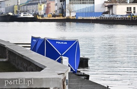 Zwłoki w rzece Elbląg