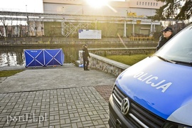 Zwłoki w rzece Elbląg