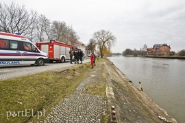 Karmił kaczki i wpadł do rzeki