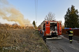 Pożar przy ul. Druskiej