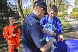 Armagedon w parku Planty