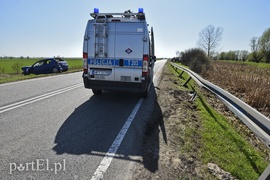 Wyprzedzała na podwójnej ciągłej i uderzyła w barierki