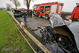 Wypadek przed Jegłownikiem