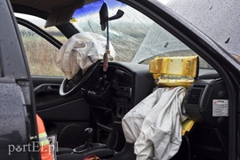 Wypadek przed Jegłownikiem