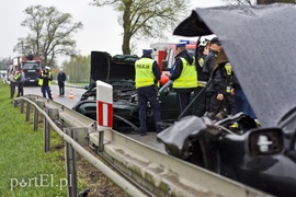 Wypadek przed Jegłownikiem
