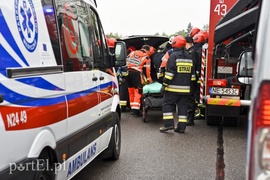 Wypadek przed Jegłownikiem