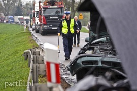 Wypadek przed Jegłownikiem