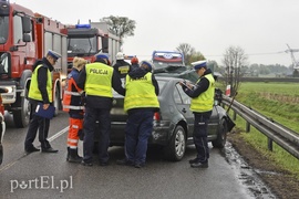 Wypadek przed Jegłownikiem