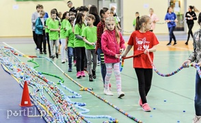 Kilometry nakrętek od uczniów