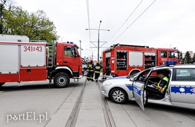 Motocykl zderzył się z volvo