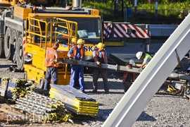 Na wiadukcie czas na łuki