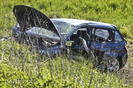 Tragiczny wypadek w Komorowie Żuławskim, nie żyje kierowca skody