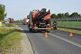 Kolizja za Gronowem Górnym, kobieta w ciąży trafiła do szpitala
