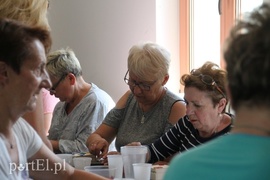 Seniorska mozaika w Suchaczu